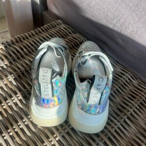 Stella McCartney Womens Holographic Sneakers